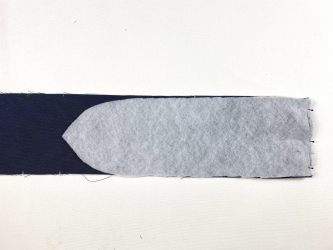 Mittelteile zusammennähen