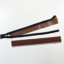 Préparer la fermeture Éclair du sac