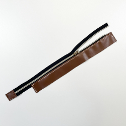 Préparer la fermeture Éclair du sac