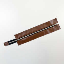 Préparer la fermeture Éclair du sac