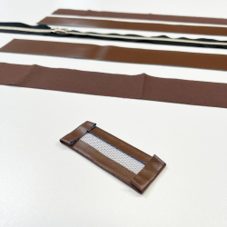 Préparer la fermeture Éclair du sac