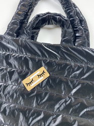 Label aufnähen