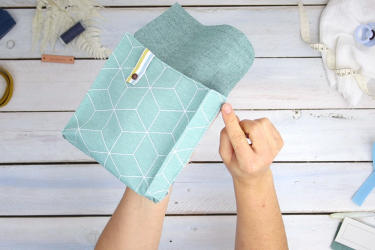 Coudre l'intérieur du sac à langer