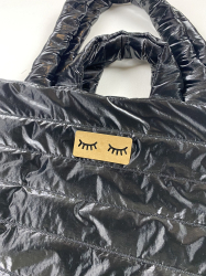 Label aufnähen