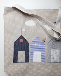 Coudre ensemble le sac intérieur et extérieur