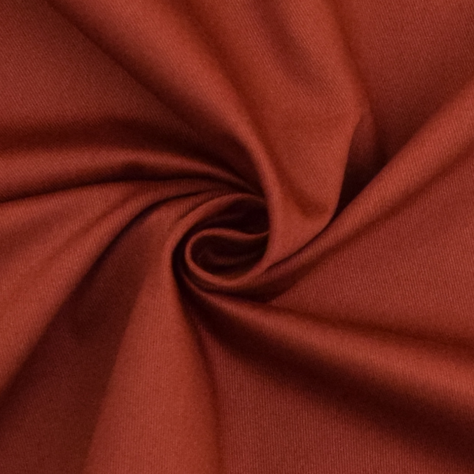 Rust Orange | Crinkle Silk Ribbon; 100% Silk Chiffon