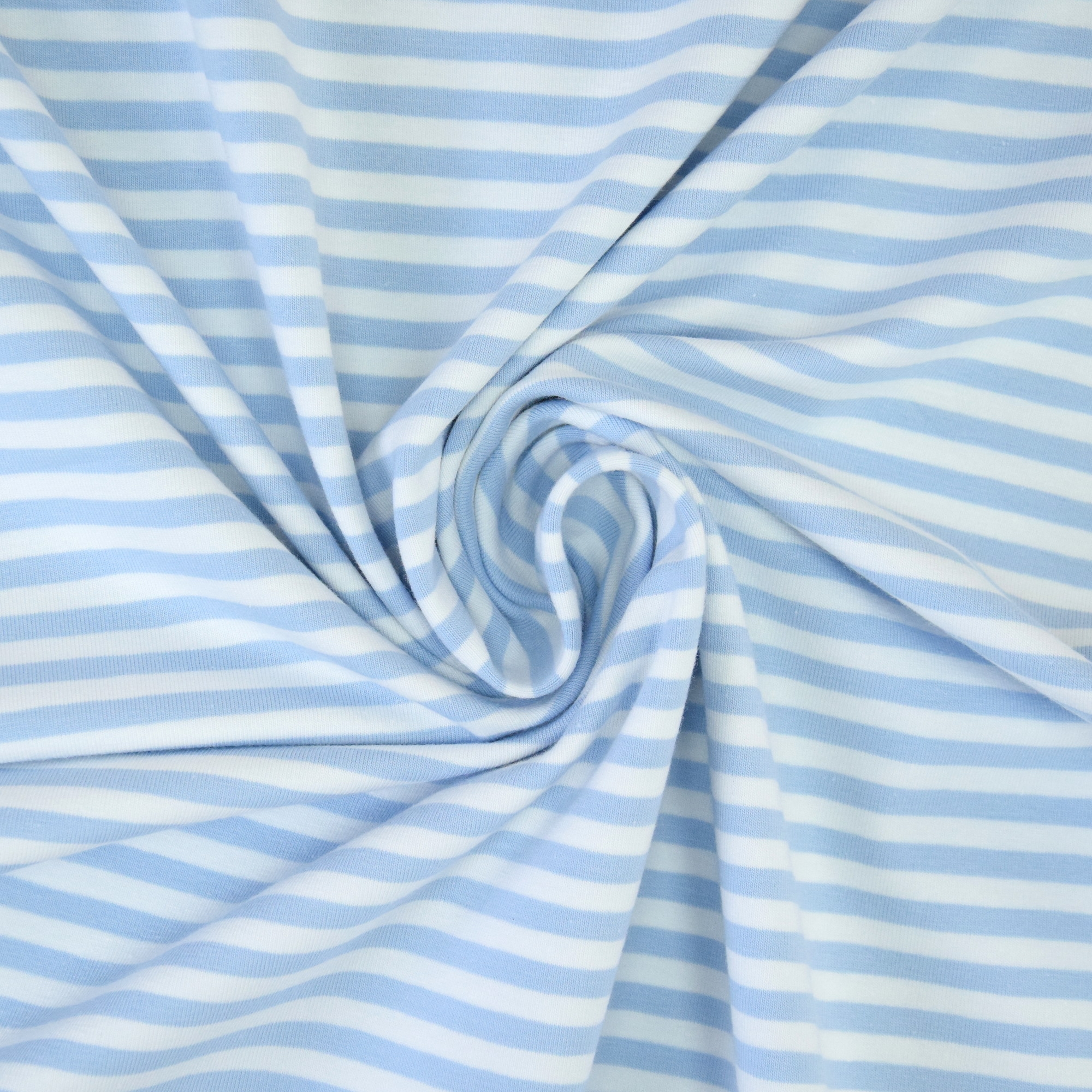 striped cotton jersey fabric