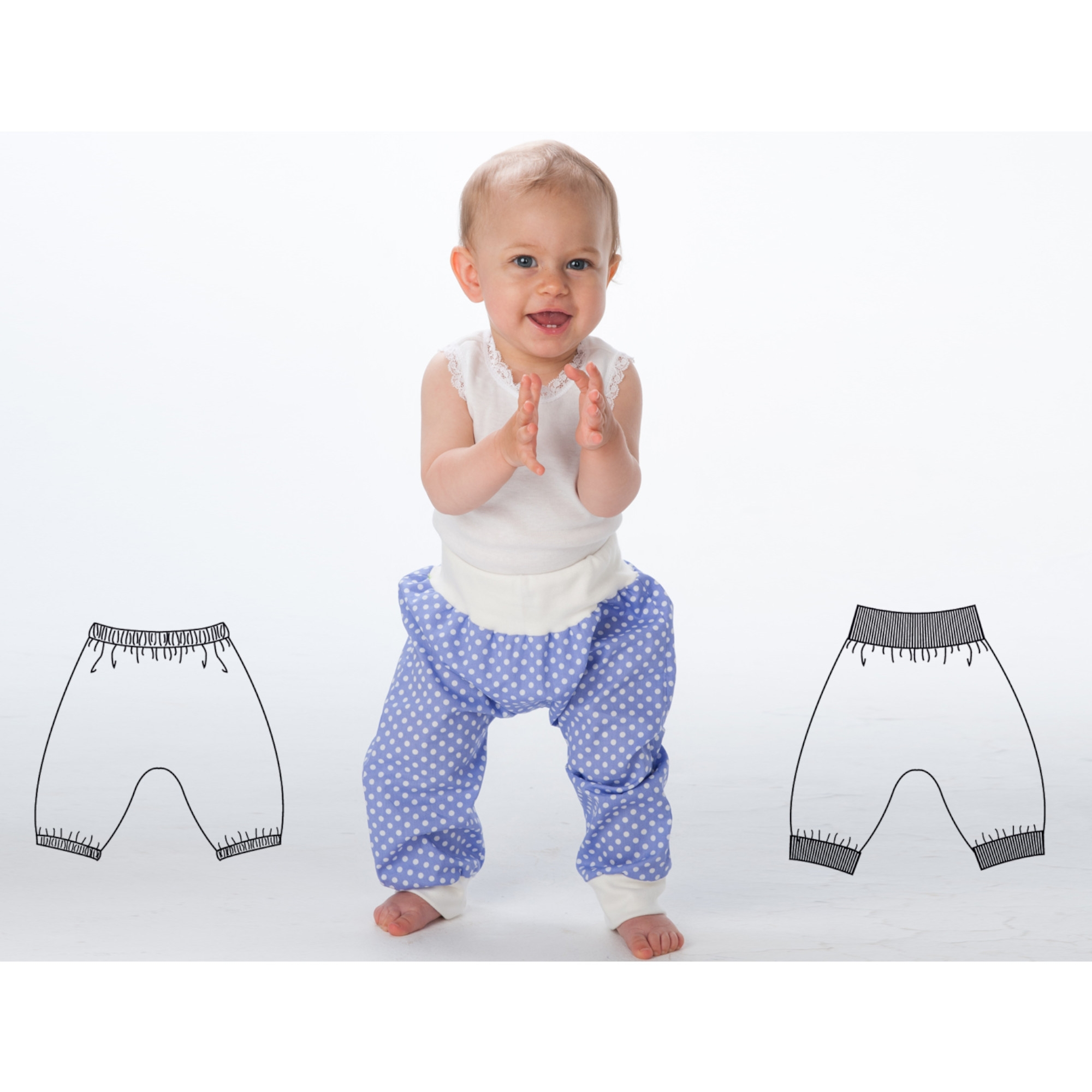 LITTLE STARS Pants Jeans Boy Girl Pattern Pdf Sewing Fully - Etsy