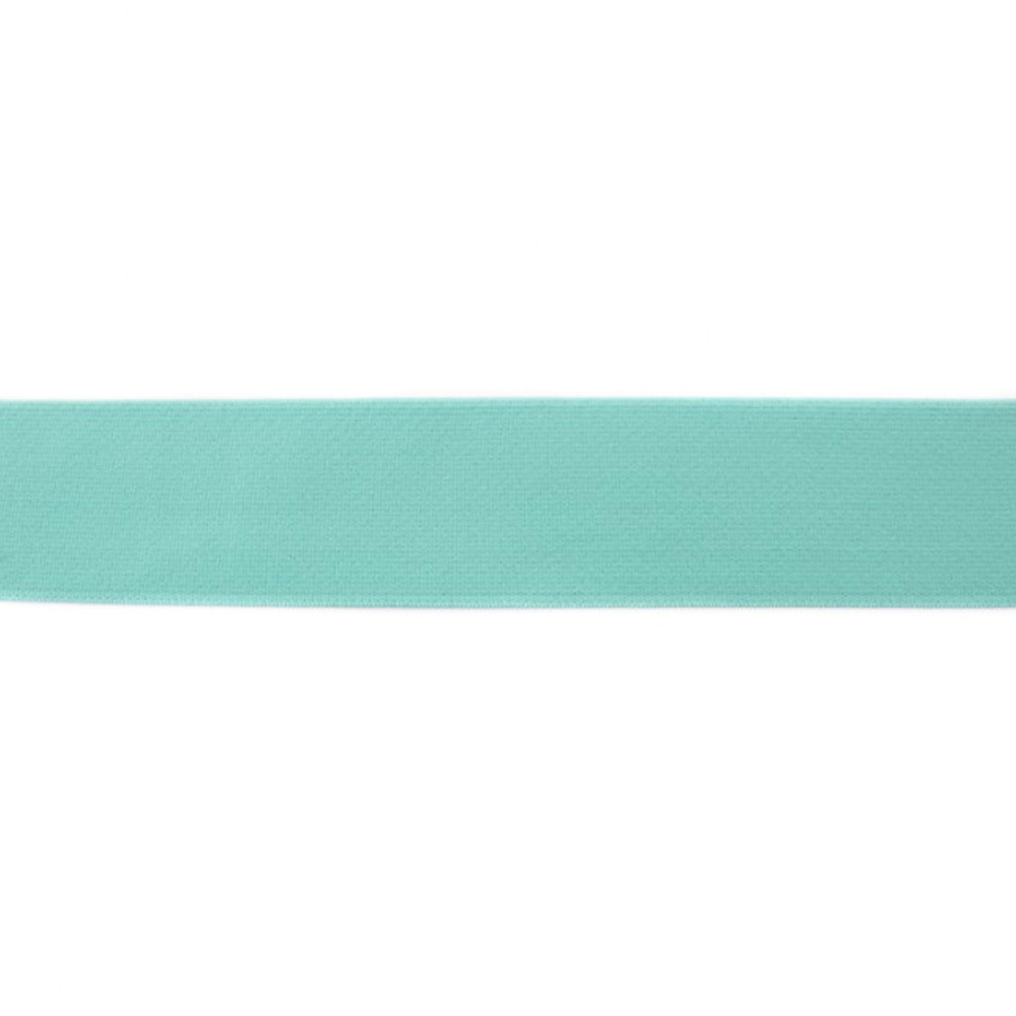 Elastic ribbon plain, 4 cm, grey