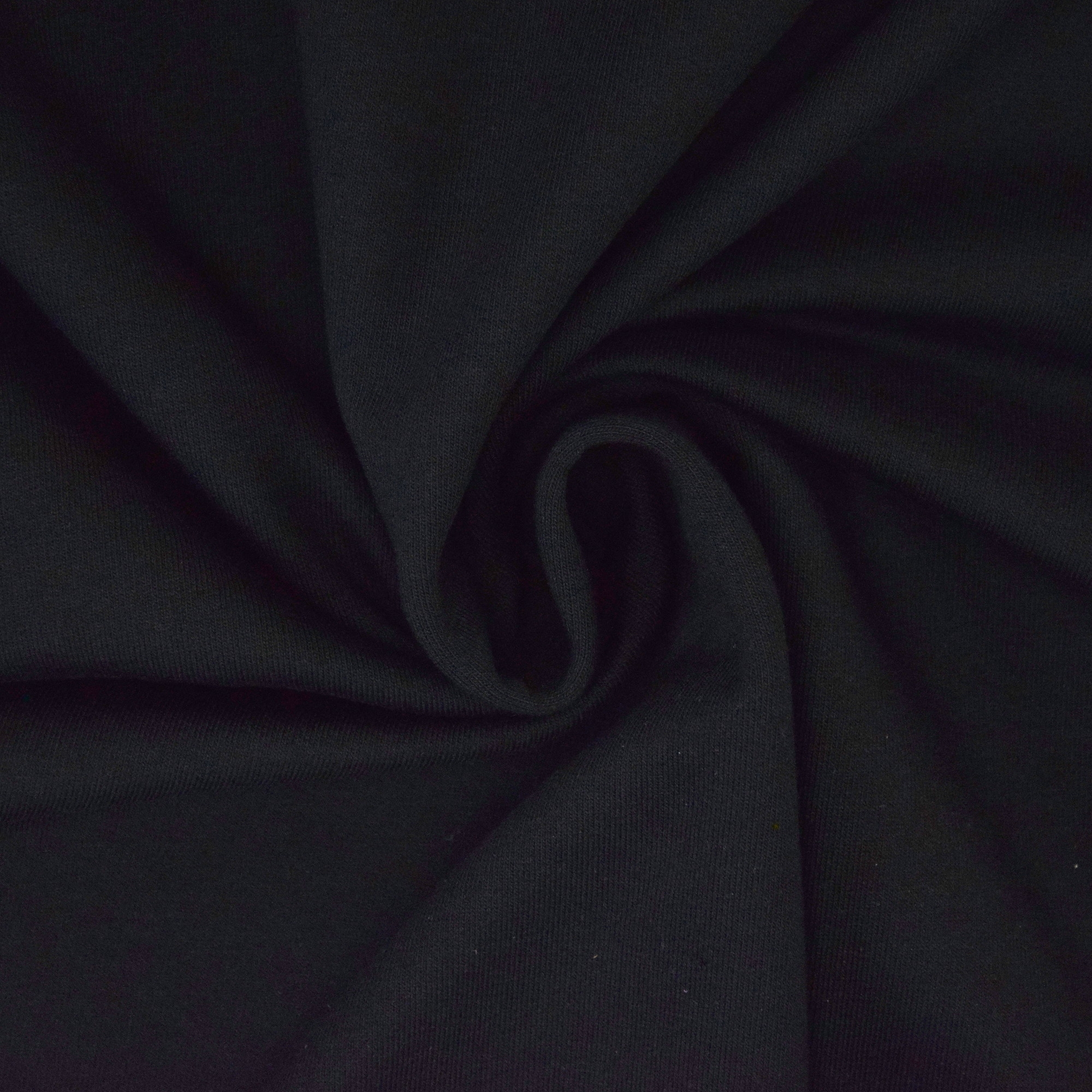 Tissu Molleton Terry Noir de Qualité, Tissu Au Mètre, Tissu pas cher 