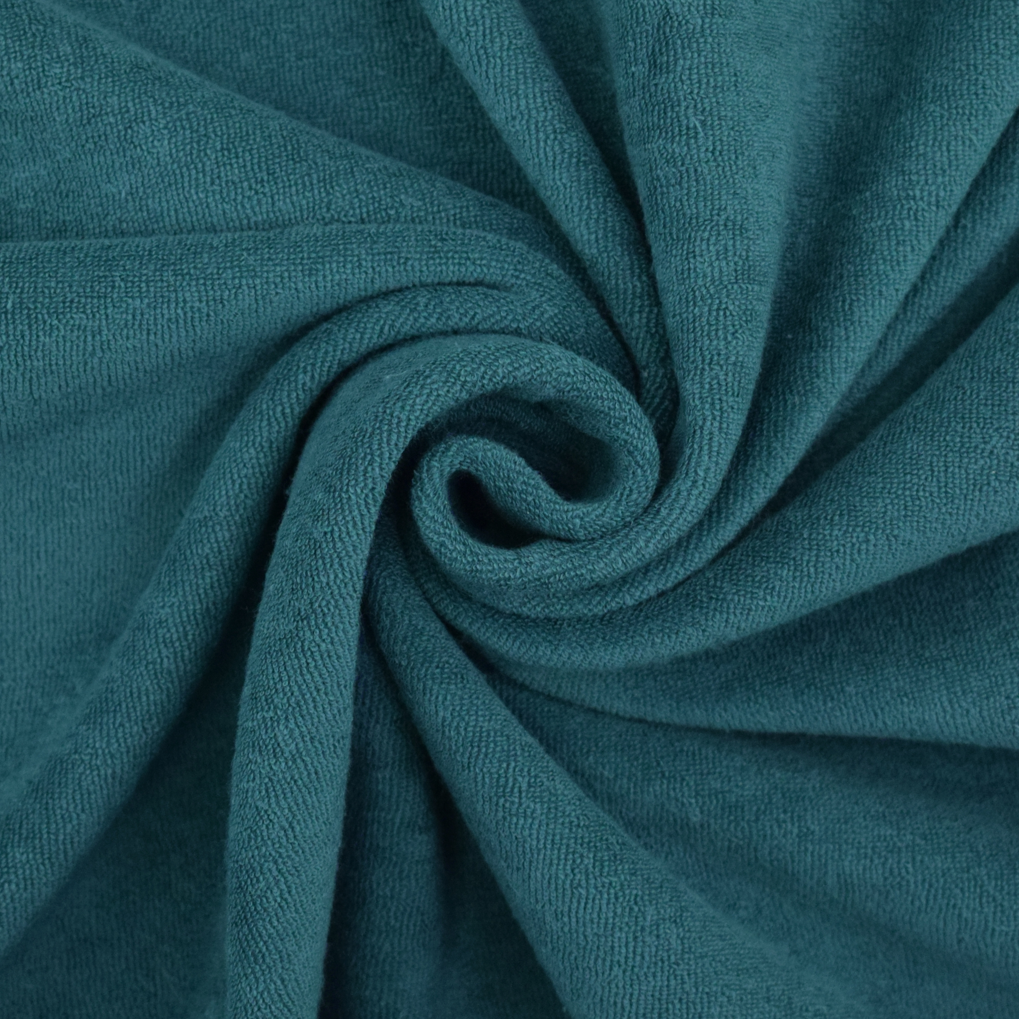 Terrycloth-Jersey, dark teal | Fabrics