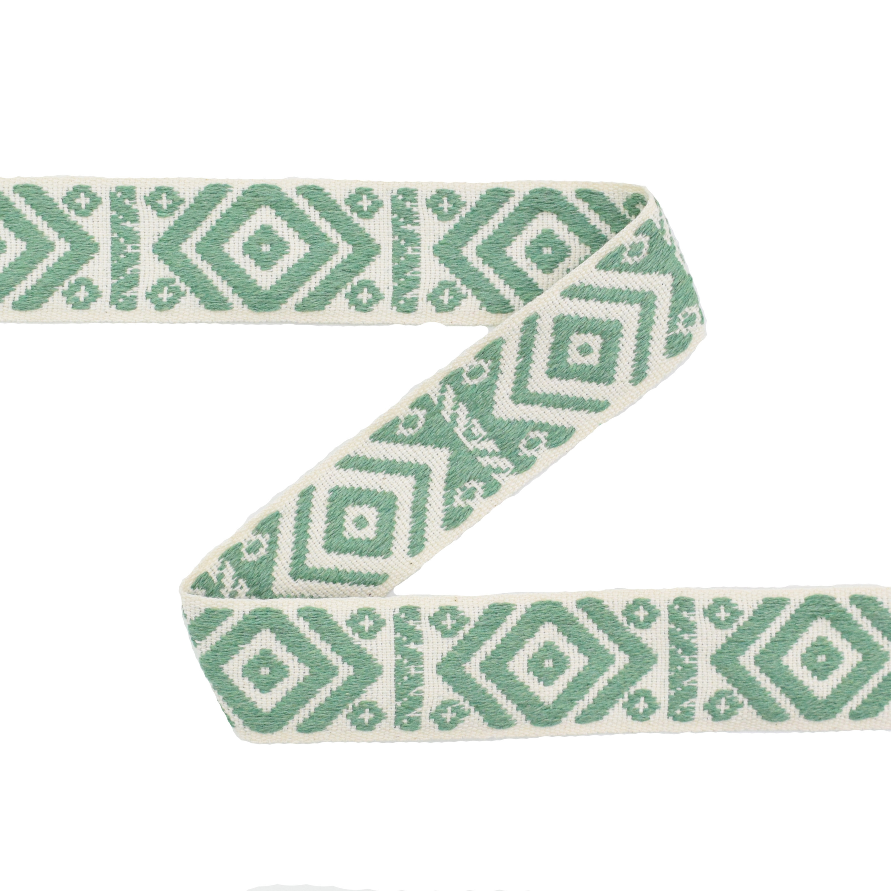 Gurtband Boho 40mm, grün