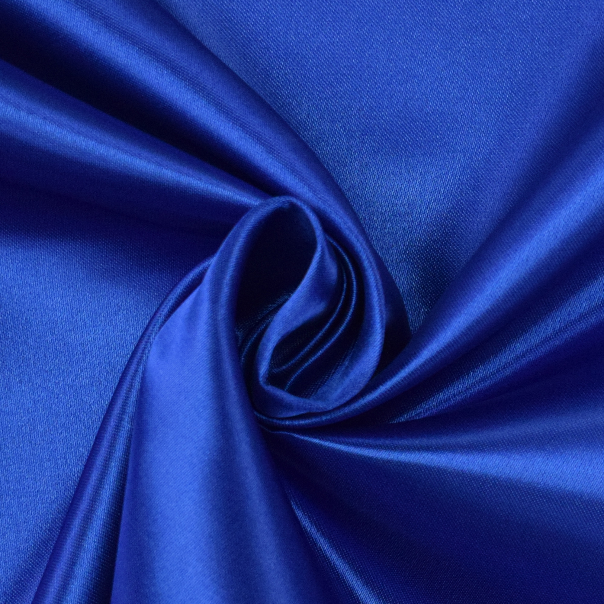 Satin blue | Fabrics