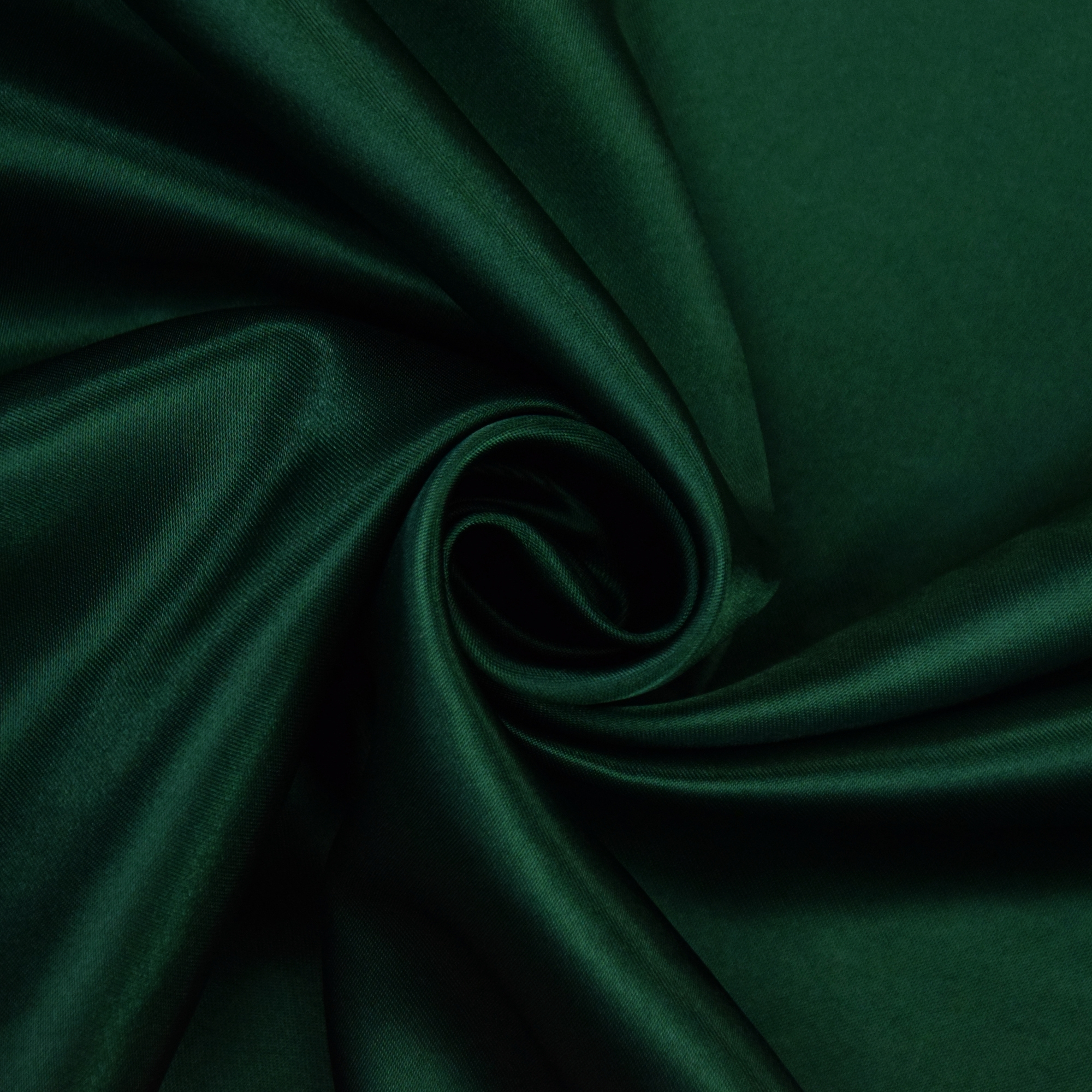 Polyester satin spruce green | Fabrics 