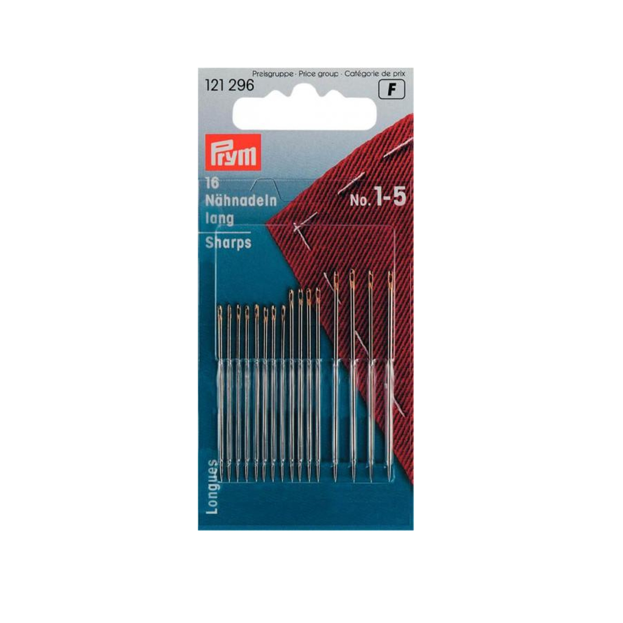 Prym wool needles no. 1,3,5 steel 3pcs