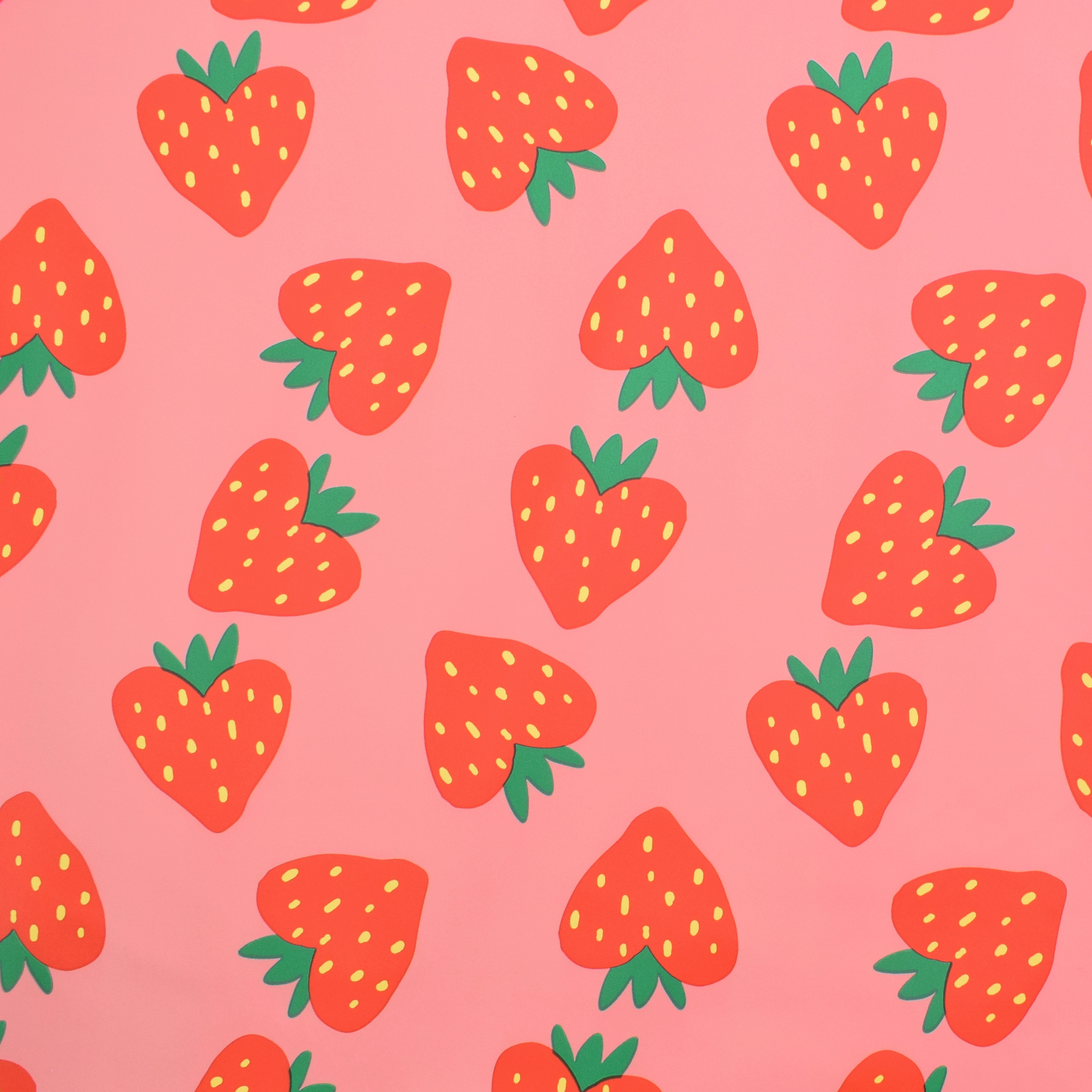 Fabric Strawberries 