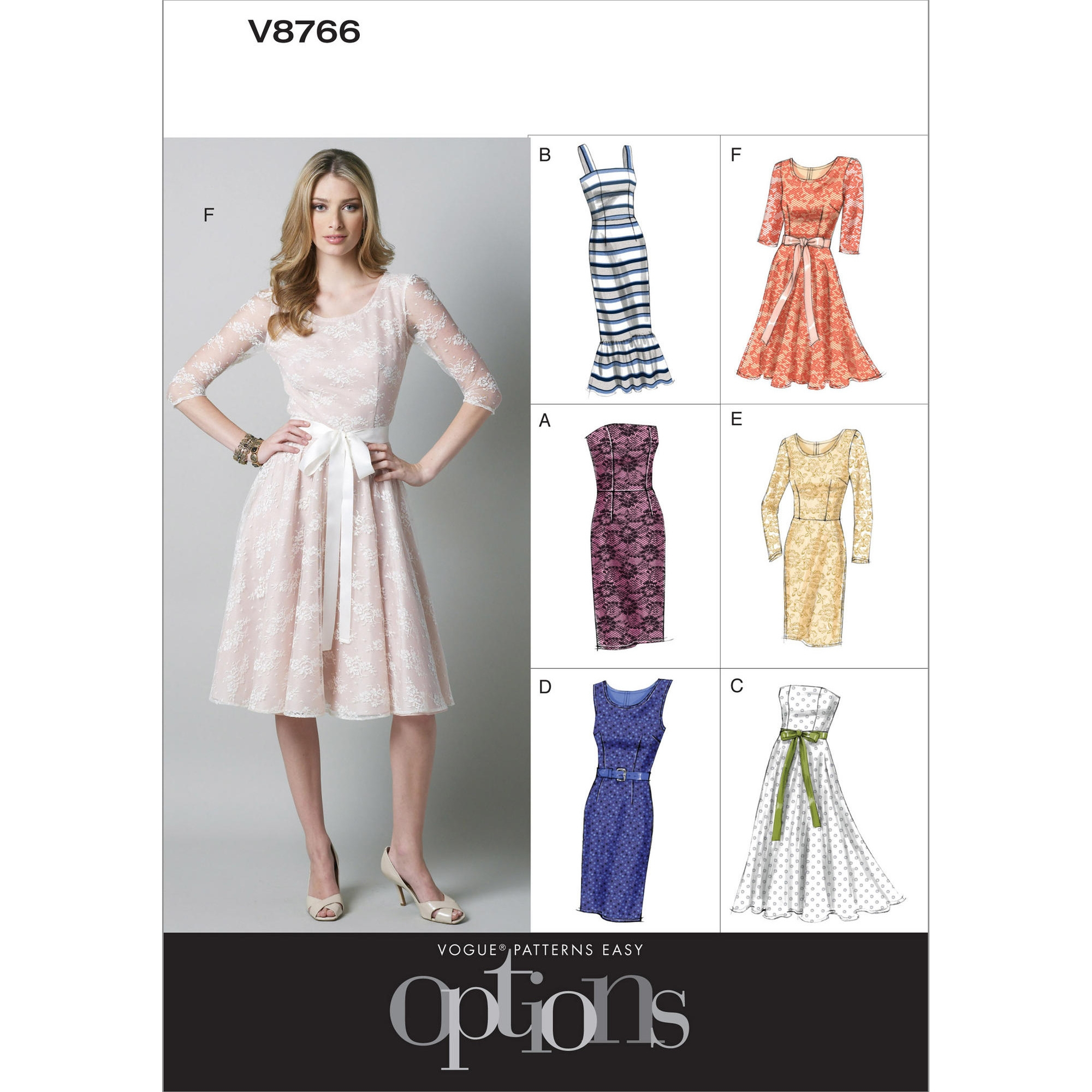 Schnittmuster Vogue 8766 Kleid