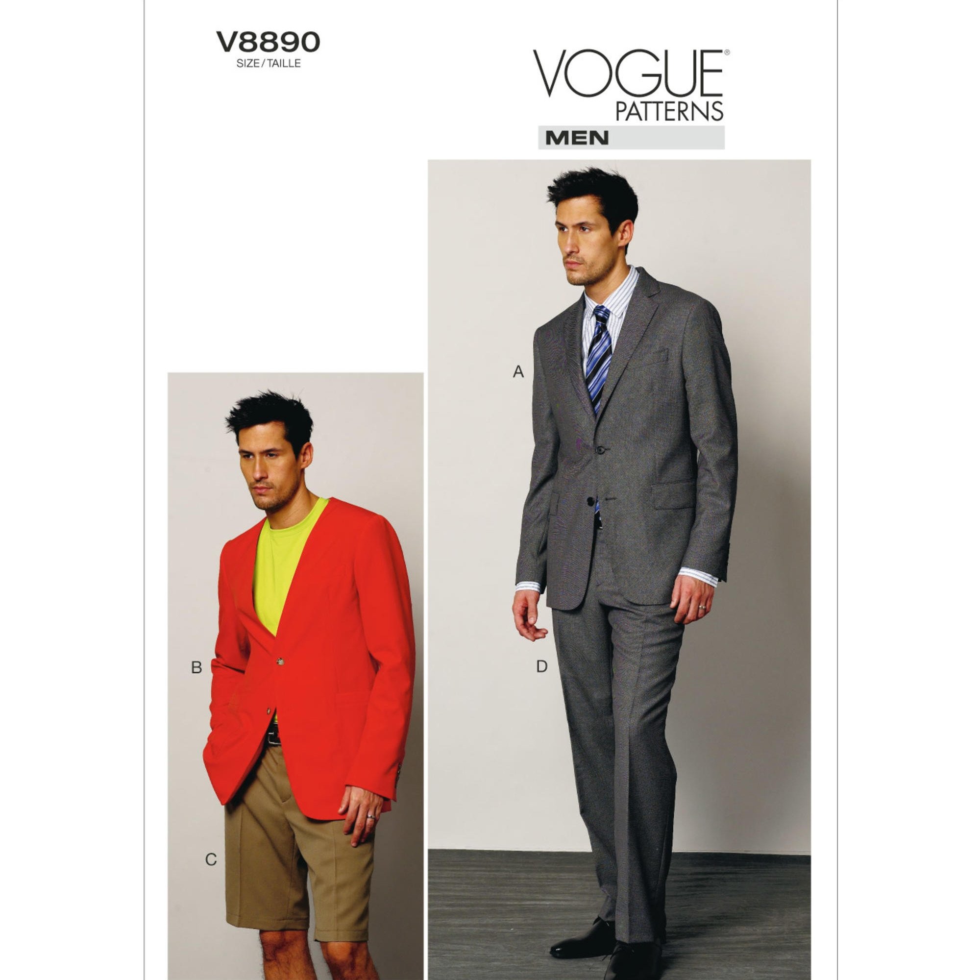Schnittmuster Vogue 8890 Anzug Kombination