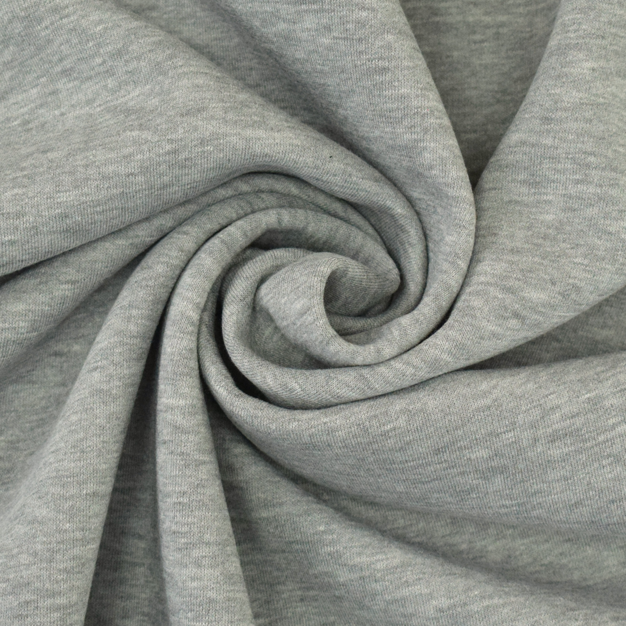 Tissu sweat molleton jersey coton Taupe - Tissu Molleton au Mètre