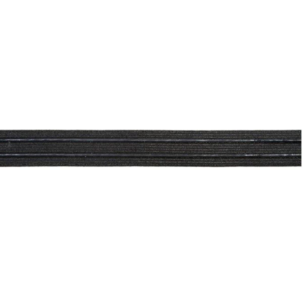 25mm Black Elastic Tape - Per Metre