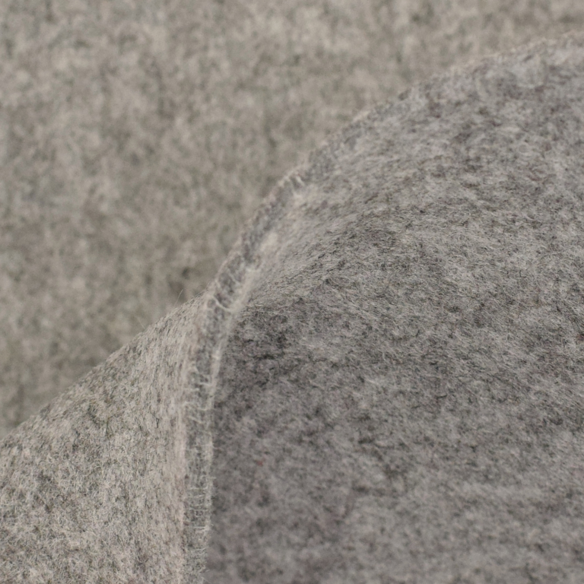 Feutrine épaisse, gris chiné, 4 mm