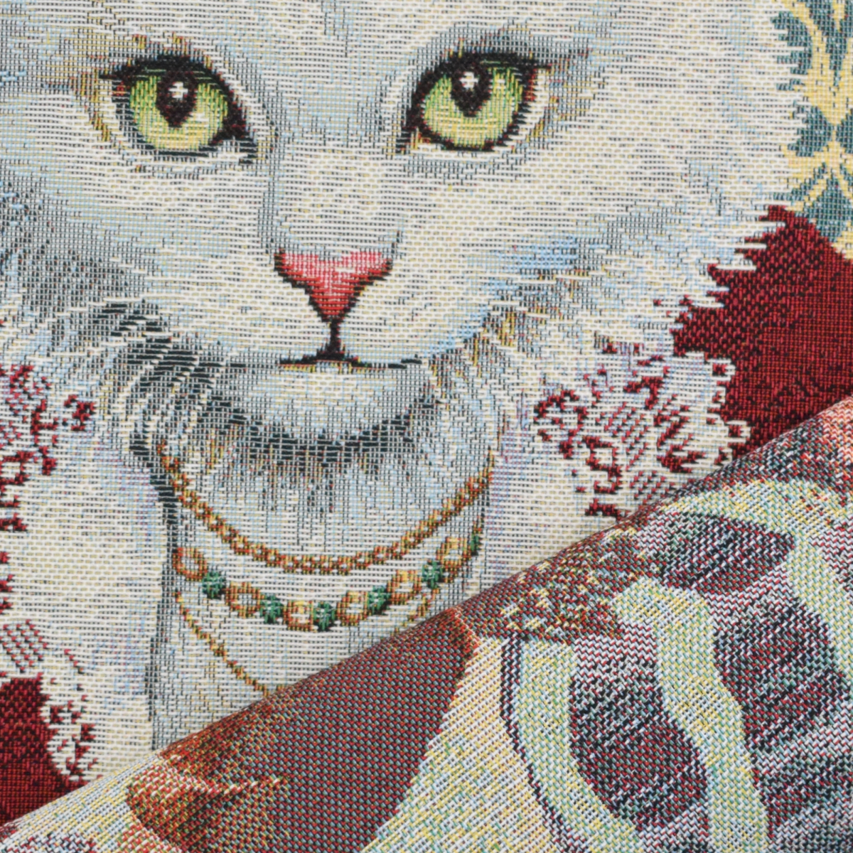 fabric 46 | Decoration Hemmers x panel Cat, Fabrics cm Gobelin Lady 46