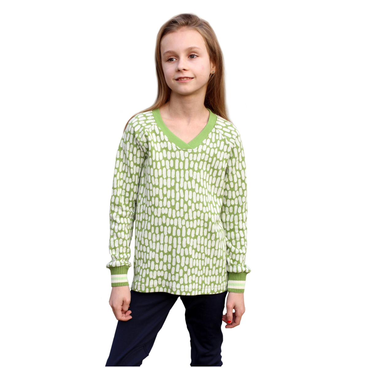 E-Book Fadenkäfer Pullover Vicky Kids, german | Fabrics Hemmers