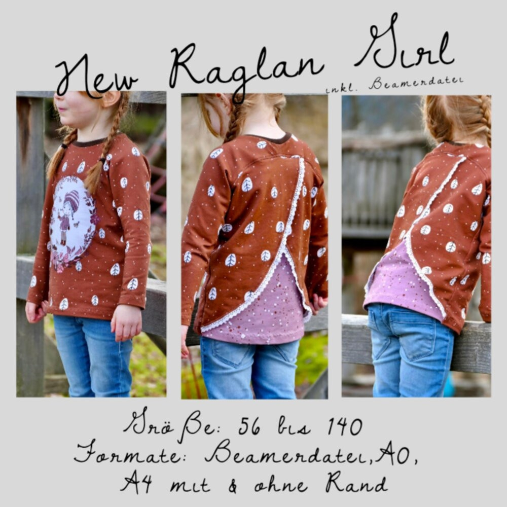 girls raglan