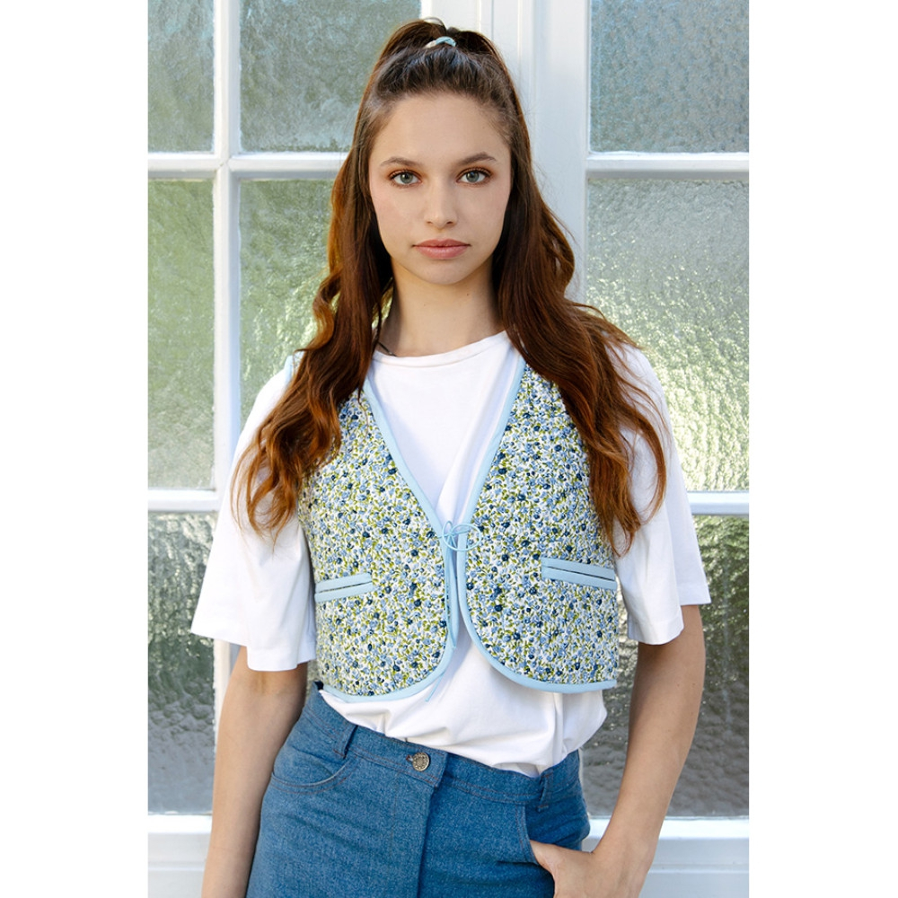 E-Book JULIANA MARTEJEVS Quilted vest Ladies, english | Fabrics Hemmers