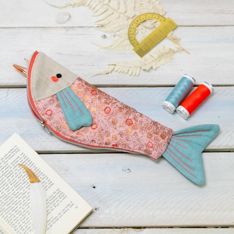 How To Make A Fish Pencil Case