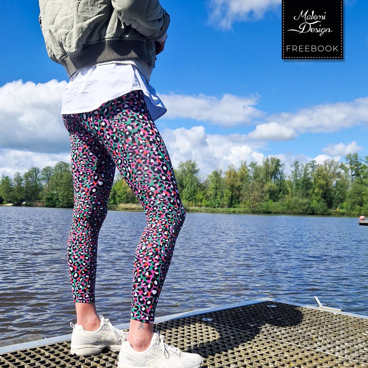 Patron couture gratuit legging femme Leni Malomi, en français | Tissus  Hemmers