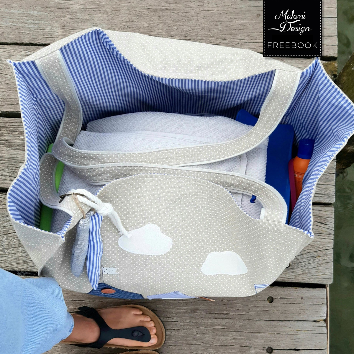 Tuto crochet : L'indispensable sac de plage 