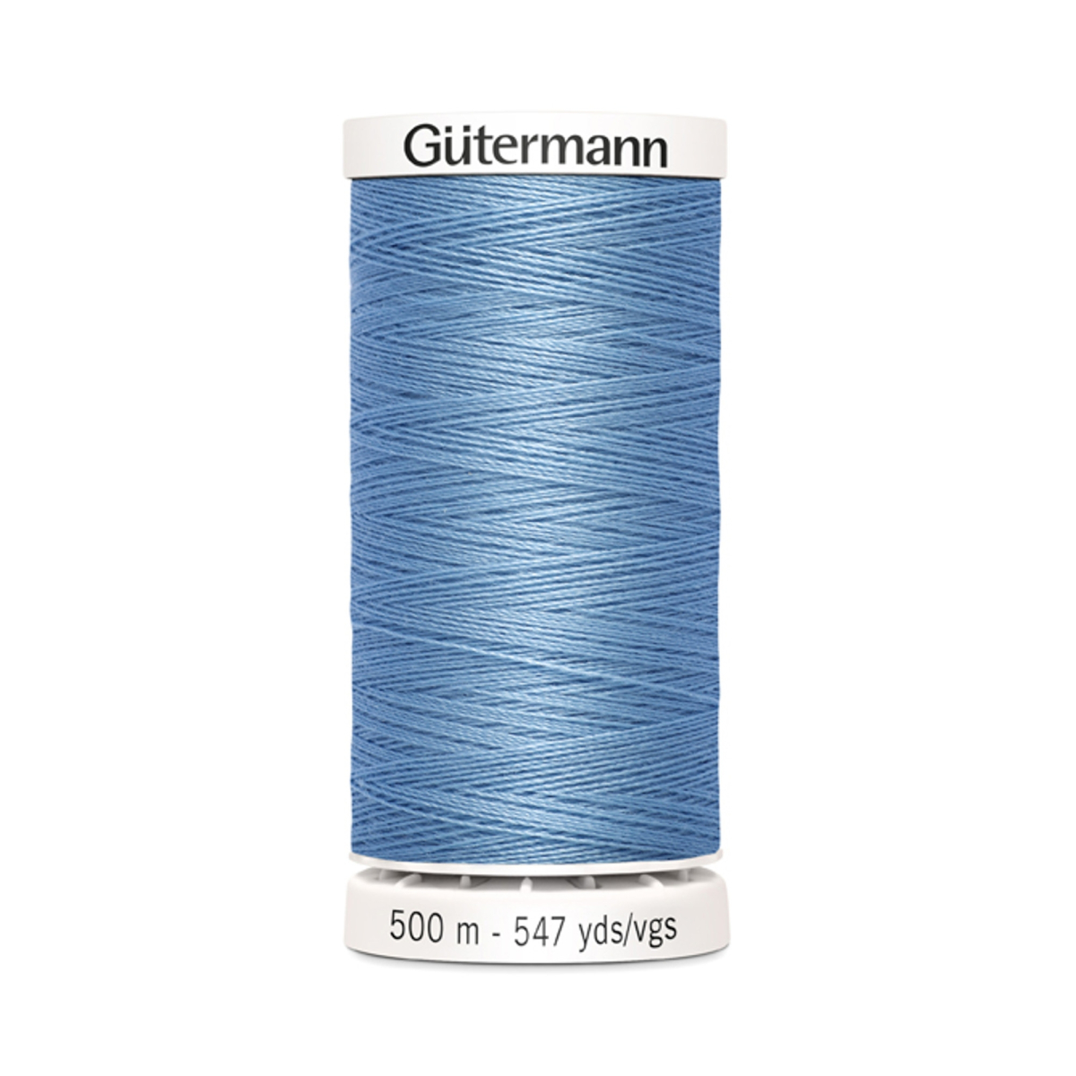 Bobine fil à coudre Gütermann 500m polyester, (143) bleu piscine