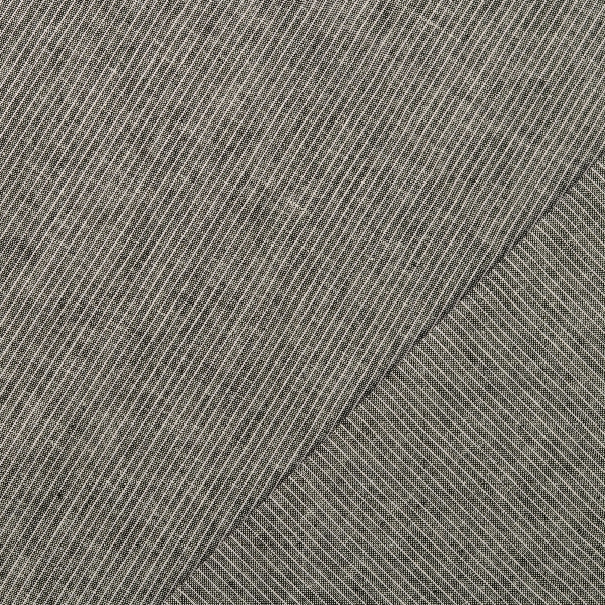 Tissu coton cretonne enduit nacré - gris anthracite - Ma Petite