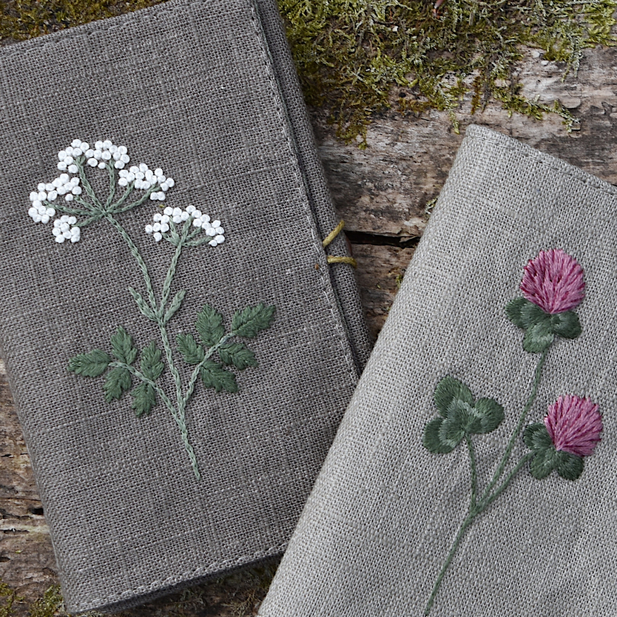 Handstickvorlage Fabelwald Wiesenblumen