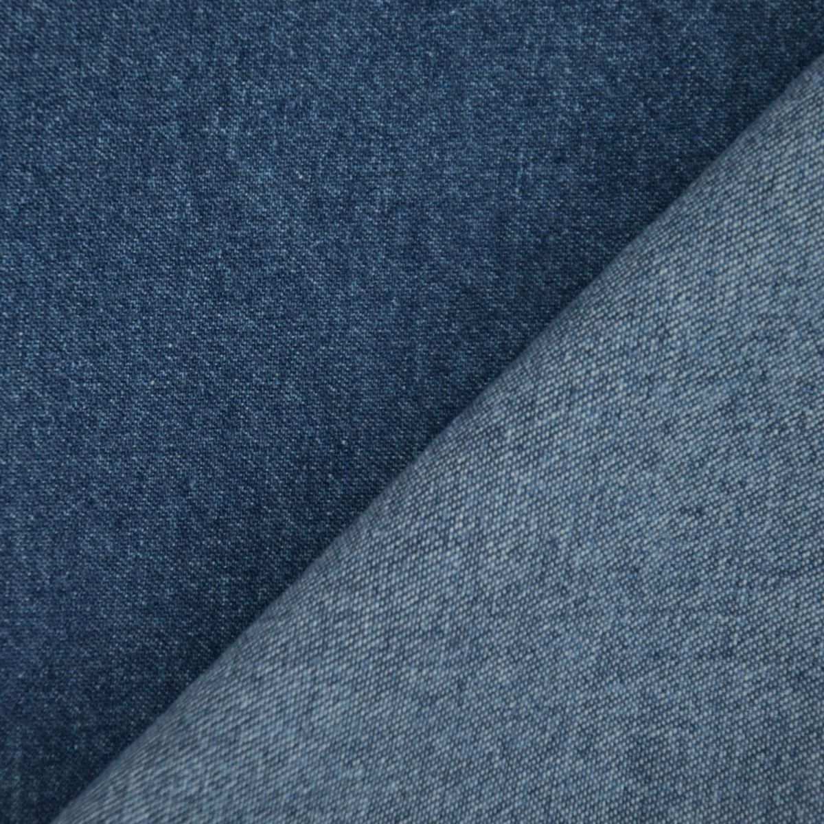 invoer Onbekwaamheid ik wil Shirt Jeans stof medium blauw | Stoffen Hemmers