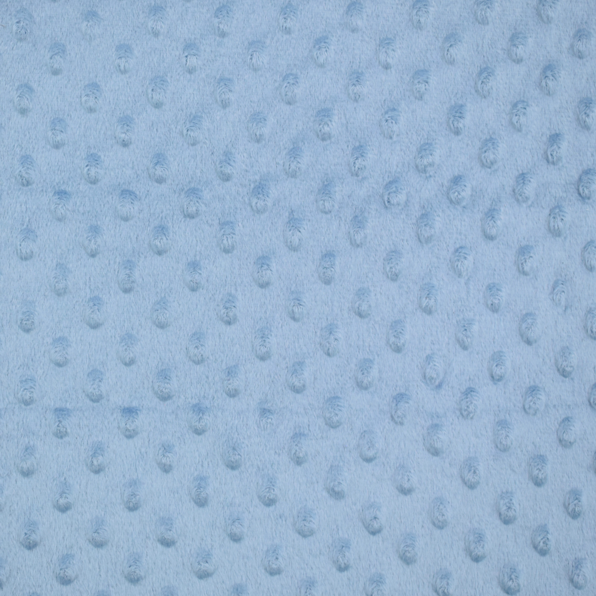 Dimple fleece minky dots, steel blue