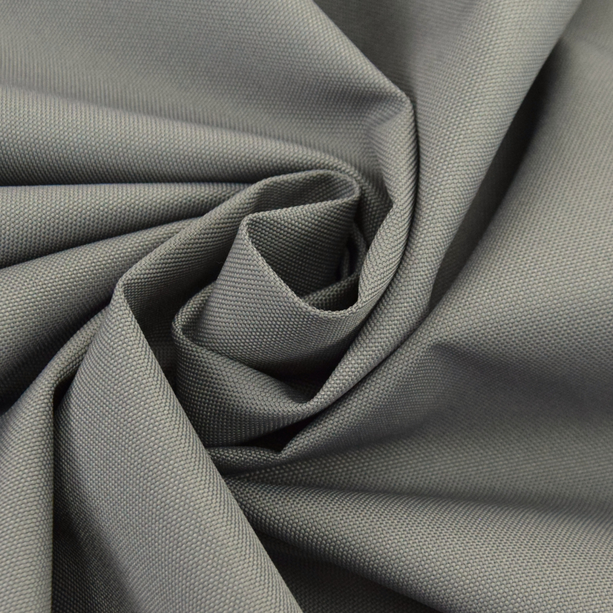 Leichter Outdoorstoff Uni, grau Stoffe Hemmers