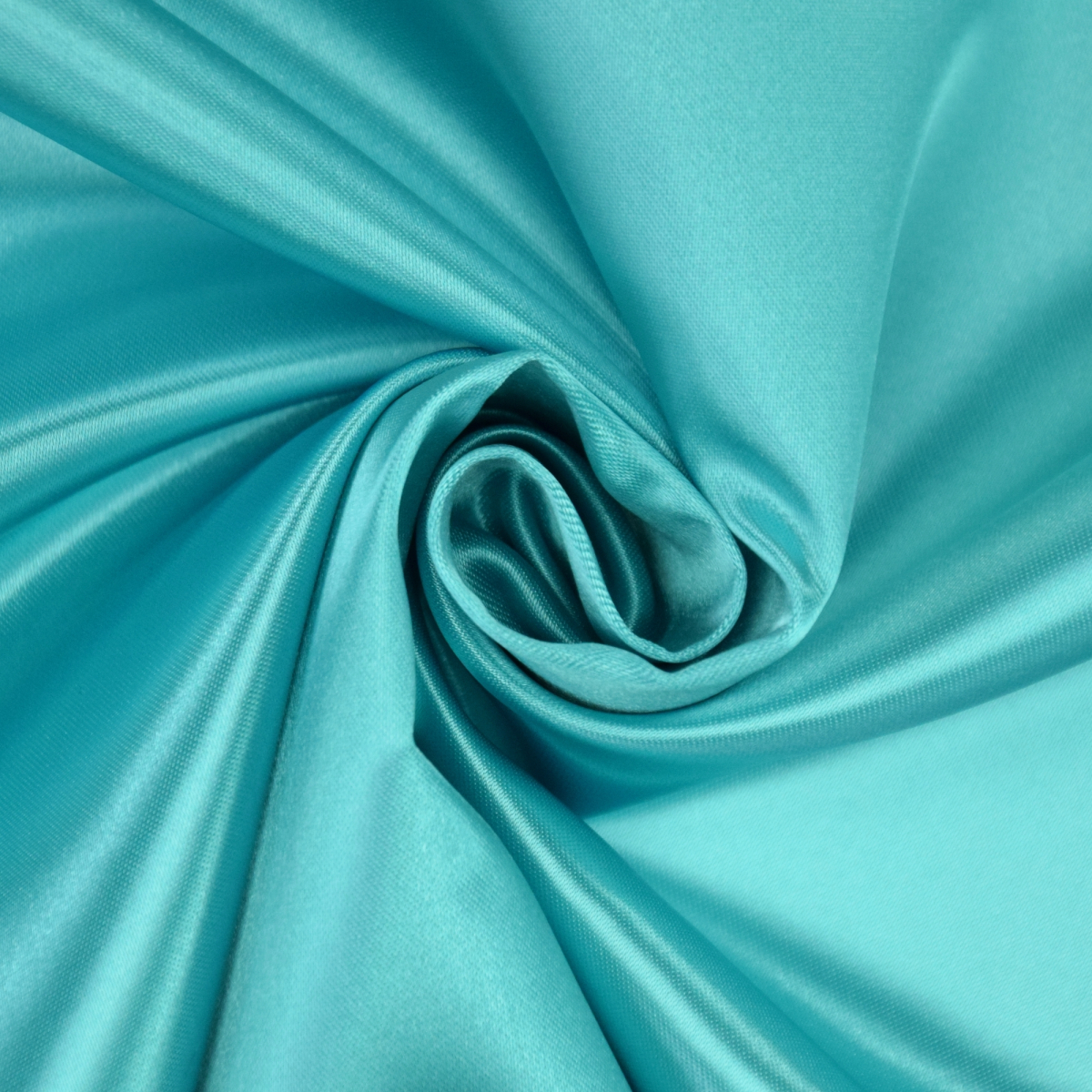 logica De controle krijgen Zweet Monster: Polyester satijn turquoise | Stoffen Hemmers