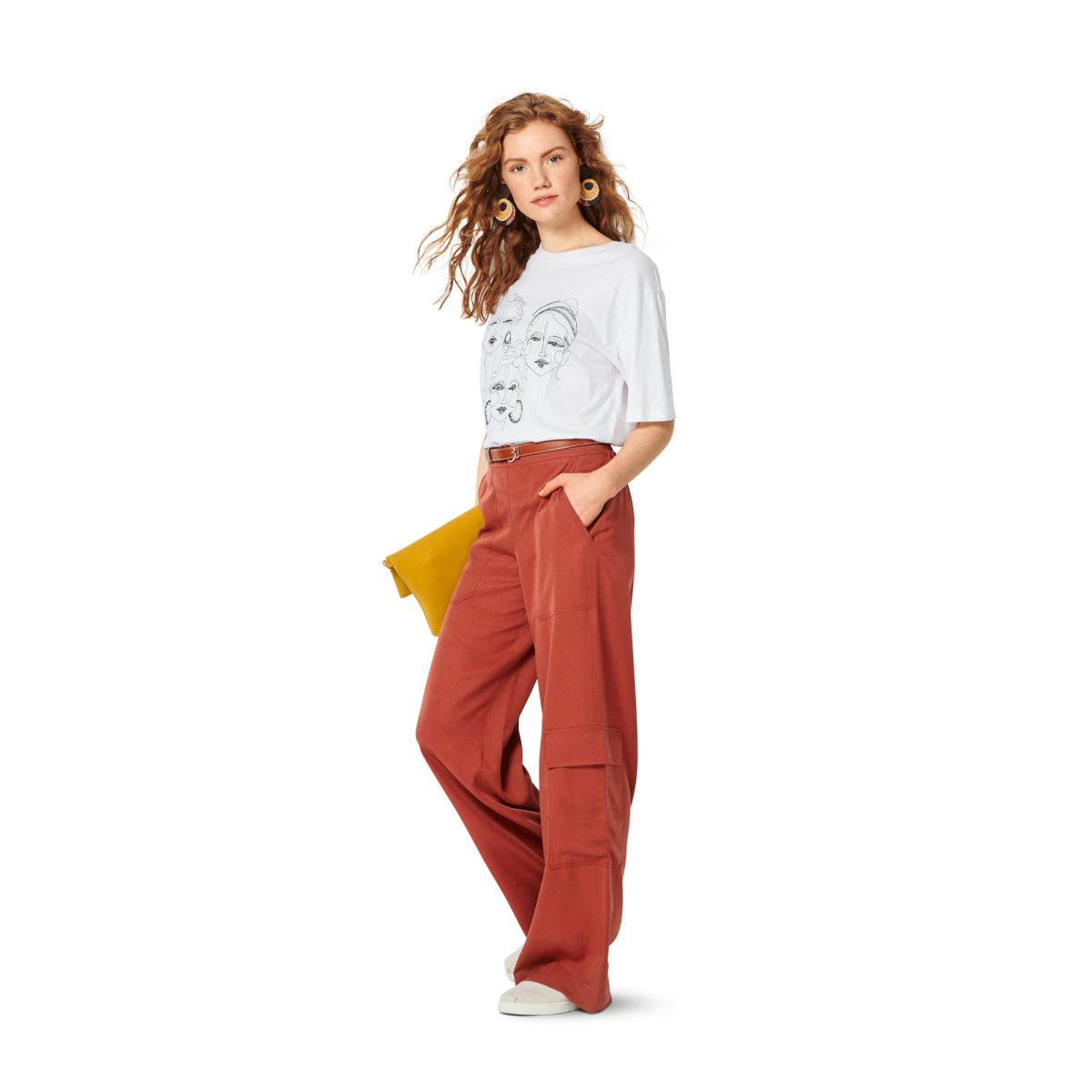 Burda Pattern 6229 Trousers/Pants with Elastic Waist with Pockets in S —   - Sewing Supplies