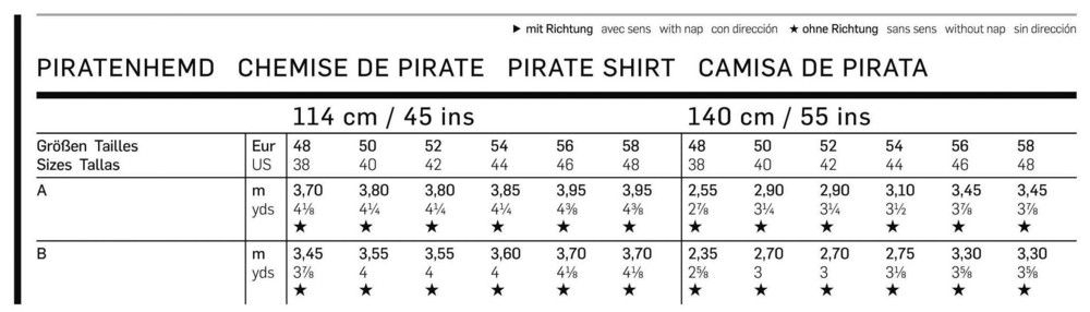 Pirate shirt (burda 7332). First time using a pattern. : r/sewing