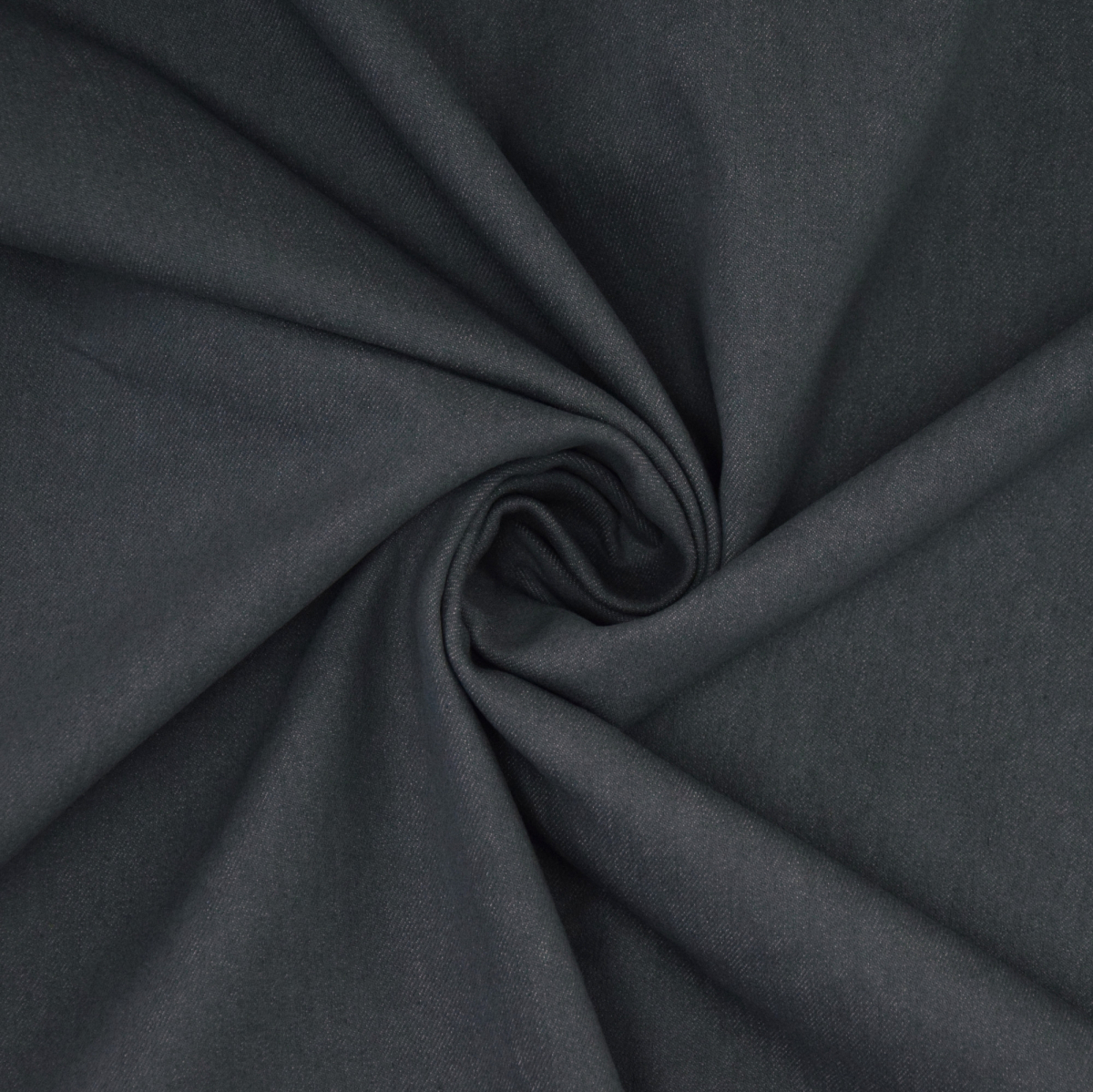 Gunmetal Gray Overprinted Stretch Denim Fabric – Fabric Depot