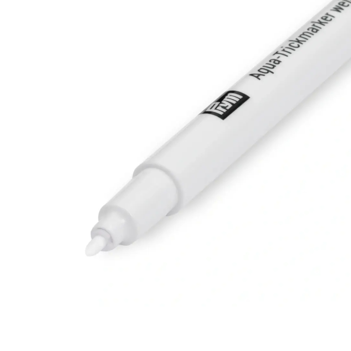 Crayon marqueur blanc effaçable - couture par