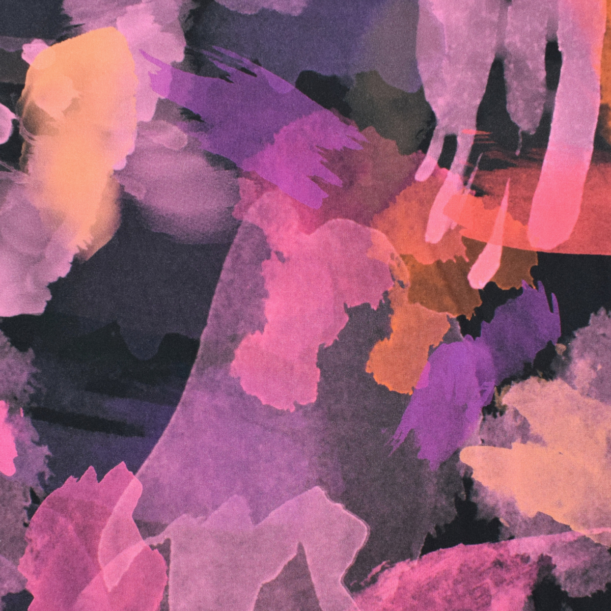 Viscose stof Brush Stripes, roze Stoffen Hemmers