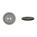 gris | Bouton couture basic 15mm 2 trous, gris