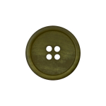 olijfgroen | 4-hole button recyceld paper 18 mm, olijfgroen