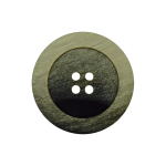 vert | Bouton couture plastique chiné, 25 mm 4 trous, vert (0028)