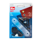 noir | 50 oeillets Prym, 4 mm, couleur bronze antique