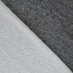 light gray melange | Alpine fleece sweatshirt fabric, light grey melange