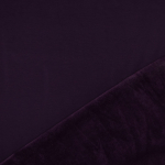 dunkellila | Alpenfleece / Sweat uni, dunkellila